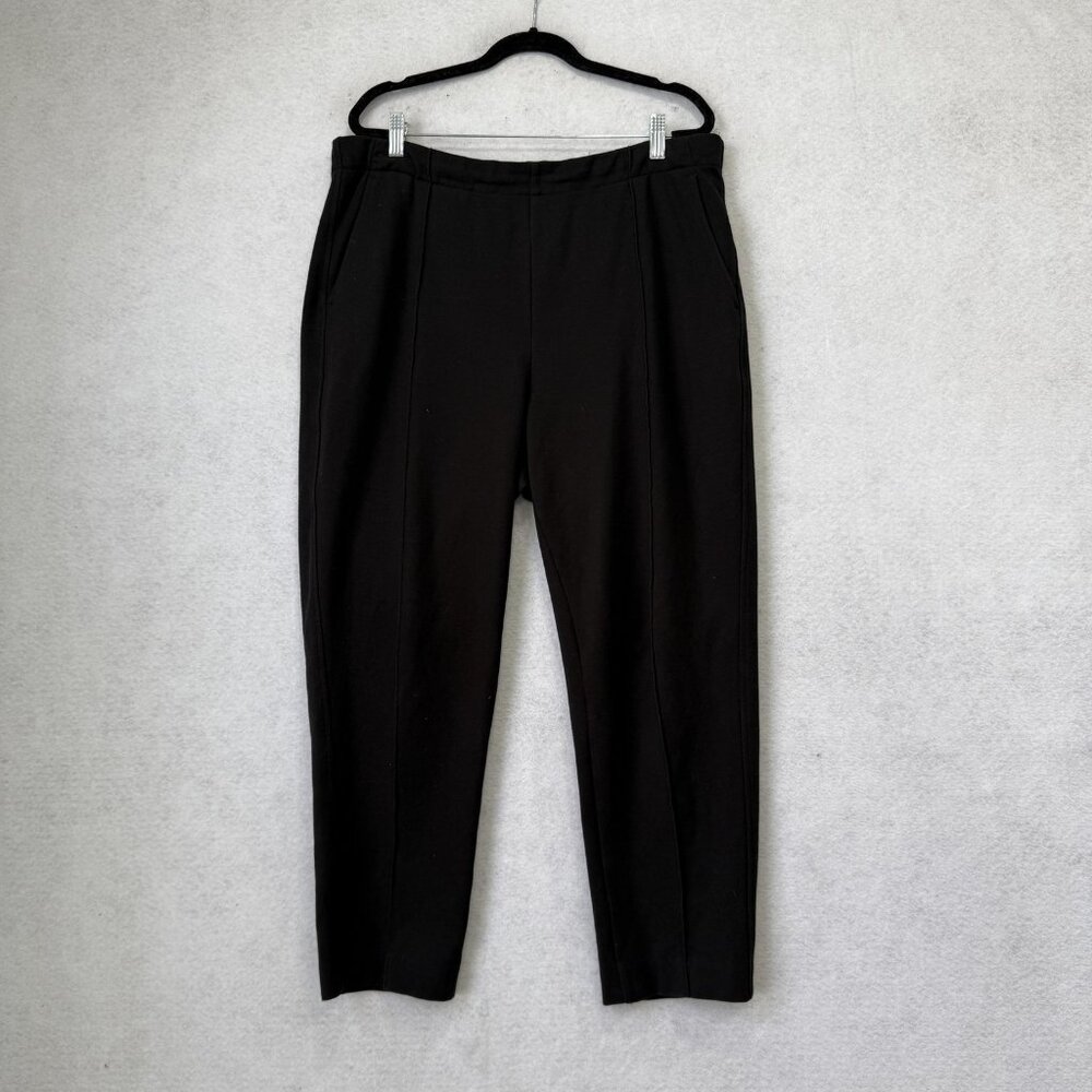 Everlane Black Tailored Straight Leg Pants